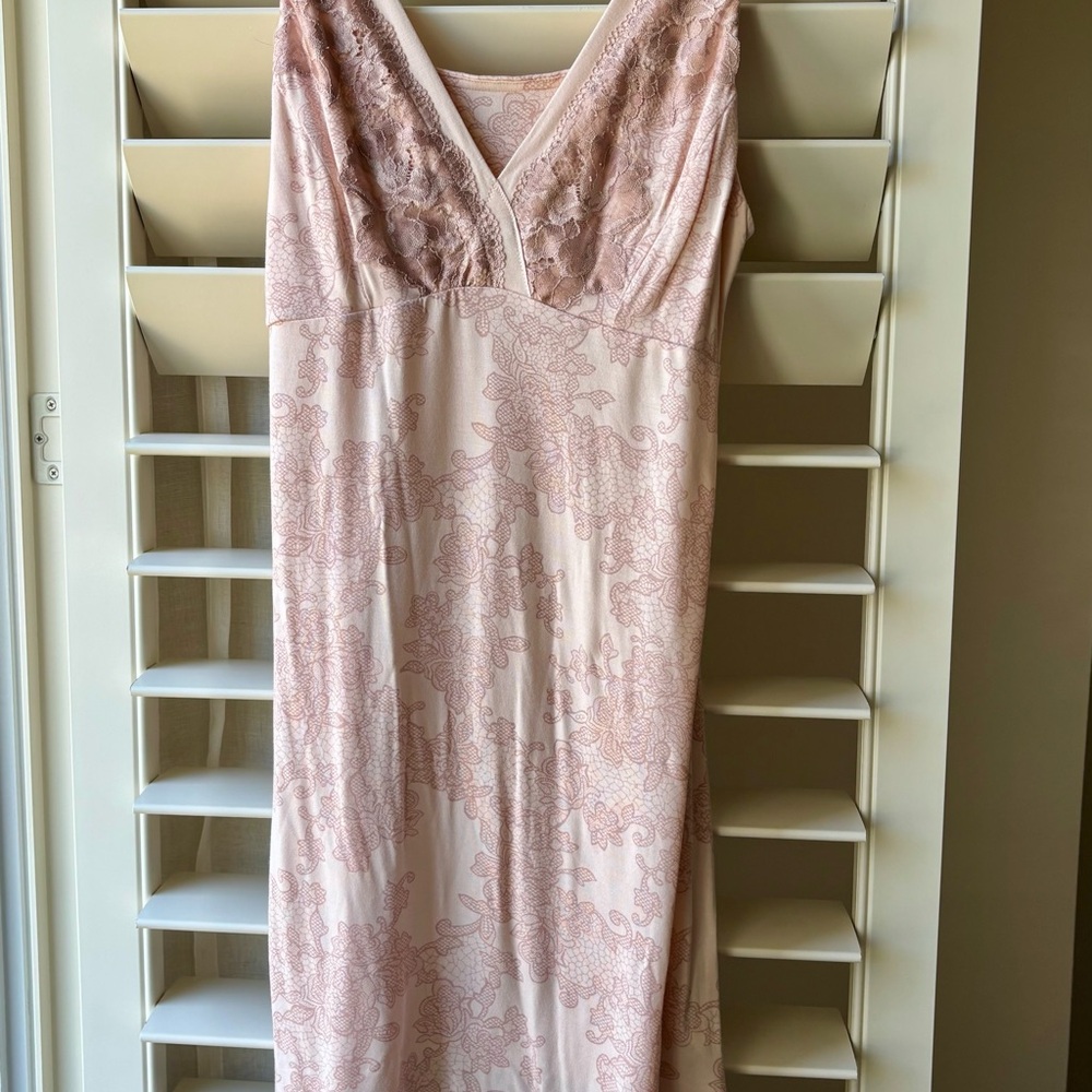 Soma Pink Lace Chemise